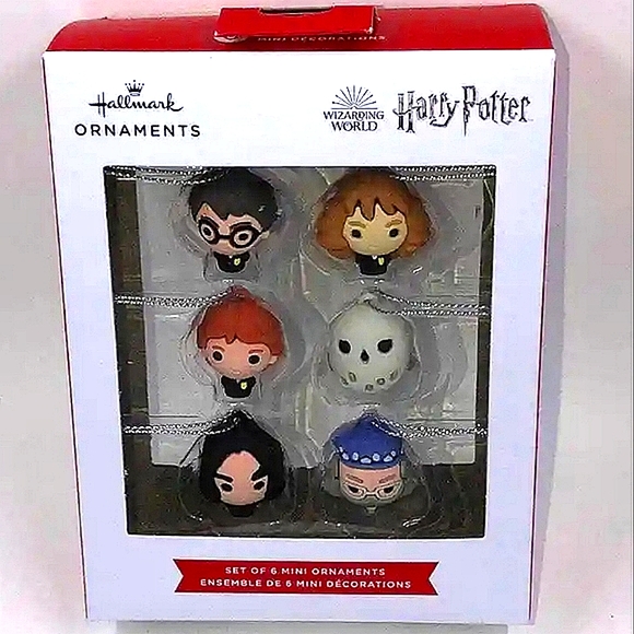 Harry Potter Mini Figures Hallmark Tree Christmas Ornaments - Picture 1 of 5